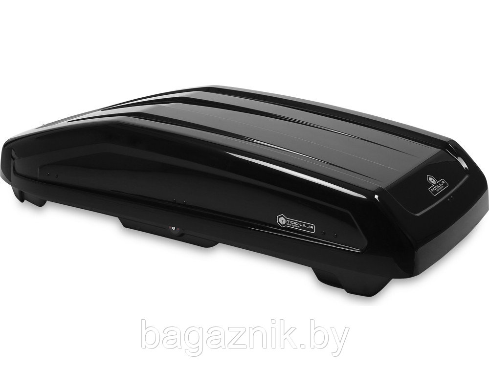 Автомобильный багажный автобокс Modula Evo 550 черный (206x90x47см) - фото 2 - id-p169777725