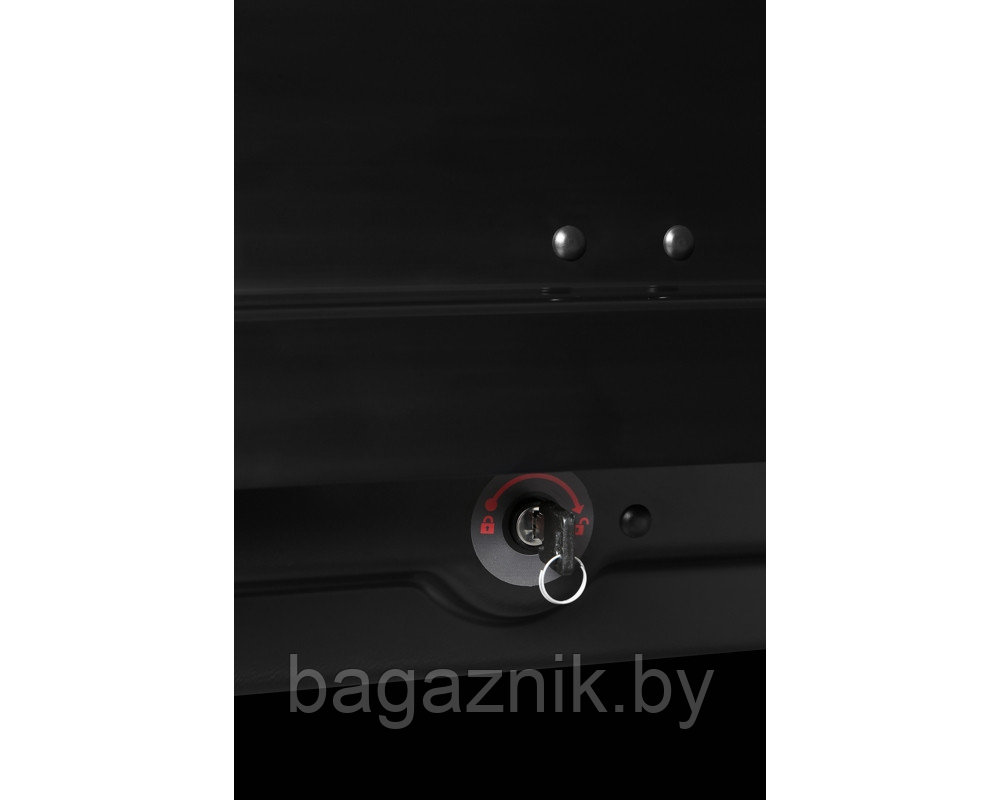 Автомобильный багажный автобокс Modula Evo 550 черный (206x90x47см) - фото 6 - id-p169777725