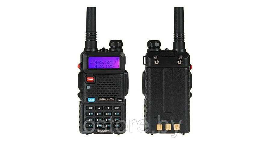 Baofeng UV-5R 8W портативная рация 8 Ватт. 3 режима мощности 8 W. Радиостанция Баофенг uv5r - фото 3 - id-p170165348