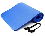 Коврик для йоги Profit MDK-030 (синий), фото 3