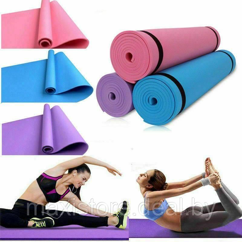 Коврик для йоги Profit MDK-030 (фиолетовый) - фото 4 - id-p170242055