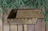 Деревянная коробка-пенал
