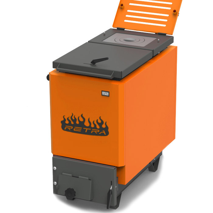 Твердотопливный котел Retra 6M Orange 11 кВт - фото 3 - id-p170242336