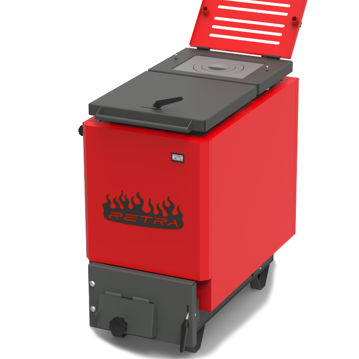 Твердотопливный котел Retra 6M Red 11 кВт - фото 3 - id-p170255366