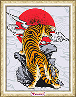 Картина стразами "Японский тигр"