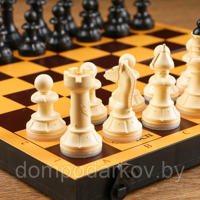 Шахматы "Топ" (доска пластик 30х30 см, фигуры пластик, король h=7,5 см) - фото 2 - id-p170270885