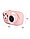 Детский цифровой фотоаппарат с селфи объективом Собачка розовый, фото 3