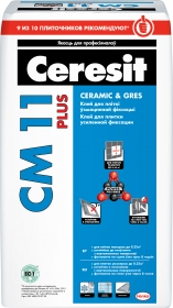 Клей для плитки Ceresit CM 11 Plus 25 кг - фото 1 - id-p170274397