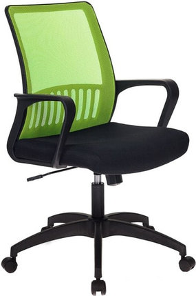 Кресло Бюрократ MC-201/SD/TW-11 (черный/зеленый), фото 2