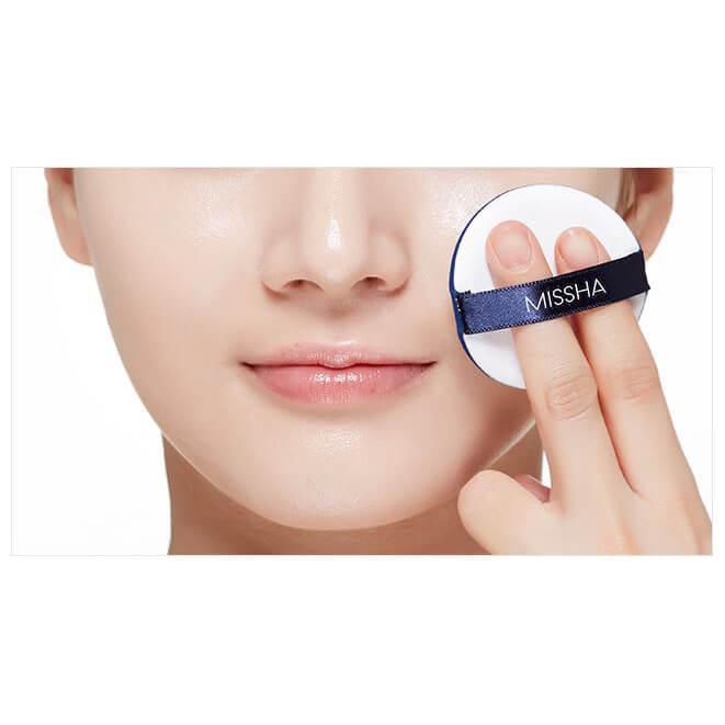 ТОН 21 И ТОН 23 Классический тональный кушон С ПОЛУМАТОВЫМ ФИНИШЕМ Missha Magic Cushion Cover Lasting,15 ГР - фото 2 - id-p170274422