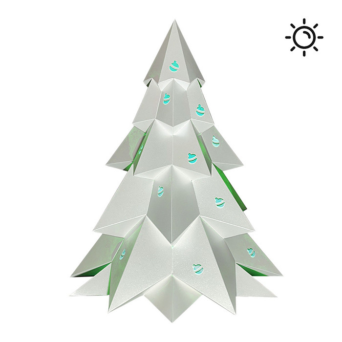 Ёлка Новогодняя (LED-свет). 3D конструктор - оригами из картона - фото 1 - id-p170277745