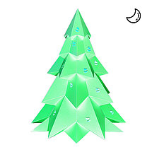 Ёлка Новогодняя (LED-свет). 3D конструктор - оригами из картона, фото 3