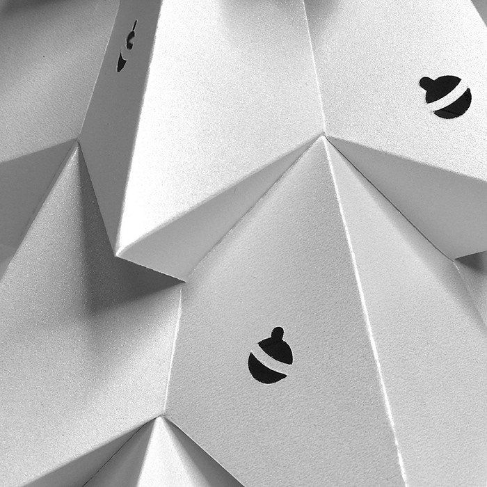 Ёлка Новогодняя (LED-свет). 3D конструктор - оригами из картона - фото 6 - id-p170277745