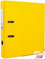 Папка-регистратор ECO, 50 мм., ПВХ, желтая
