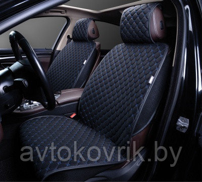 Накидки "ALCANTRA LUXE" передние на сиденья автомобилей [ Цвет серый] [PREMIER] - фото 3 - id-p116375194