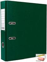 Папка-регистратор ECO, 75 мм., ПВХ, темно-зеленая