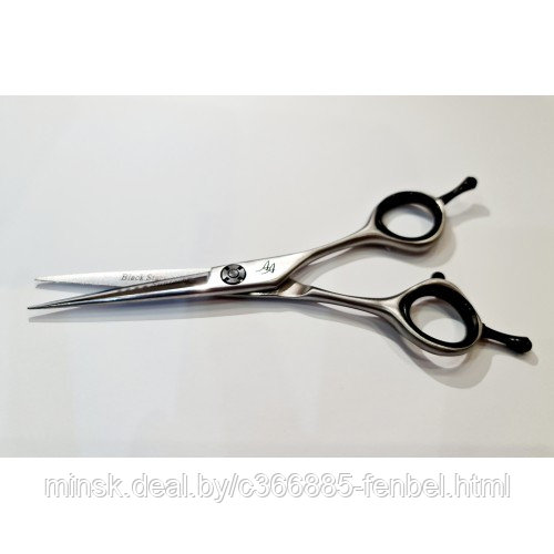 Ножницы парикмахерские Suntachi Black Stars Line 4 класс size 5.5" прямые