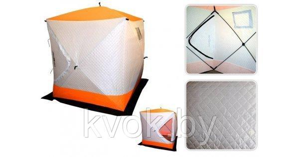 Зимняя палатка FISH2FISH Куб 2.0х2.0х2.25 трехслойная - фото 6 - id-p170303107