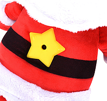 Мягкая игрушка детский ночник-проектор Санта Клаус, фото 2