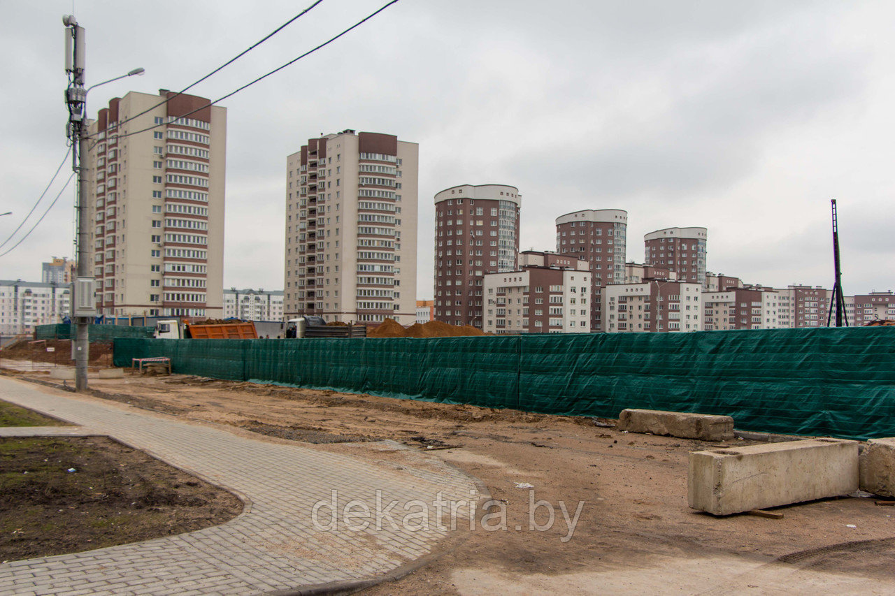 Сетка для ограждения ПП200, (зеленая) 2м (Ткань нарезается отрезками 2х5м.,2х10м.,2х15м. и тд) - фото 9 - id-p170309384