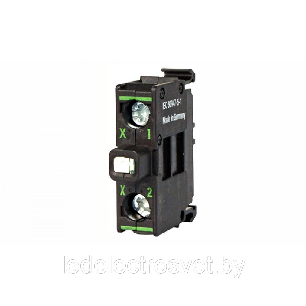 Блок зеленого индикатора LED, 12 30VAC/DC (монтаж в коробку) Titan M22-LEDC-G - фото 1 - id-p170303157
