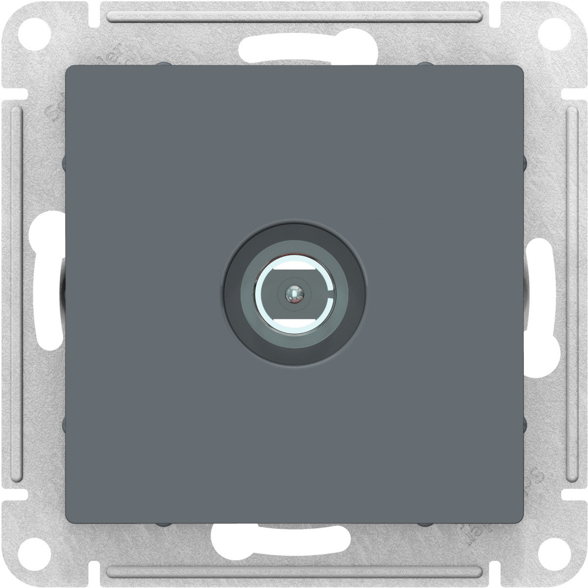 Телевизионная TV Розетка коннектор, цвет Грифель (Schneider Electric ATLAS DESIGN) - фото 2 - id-p170311266