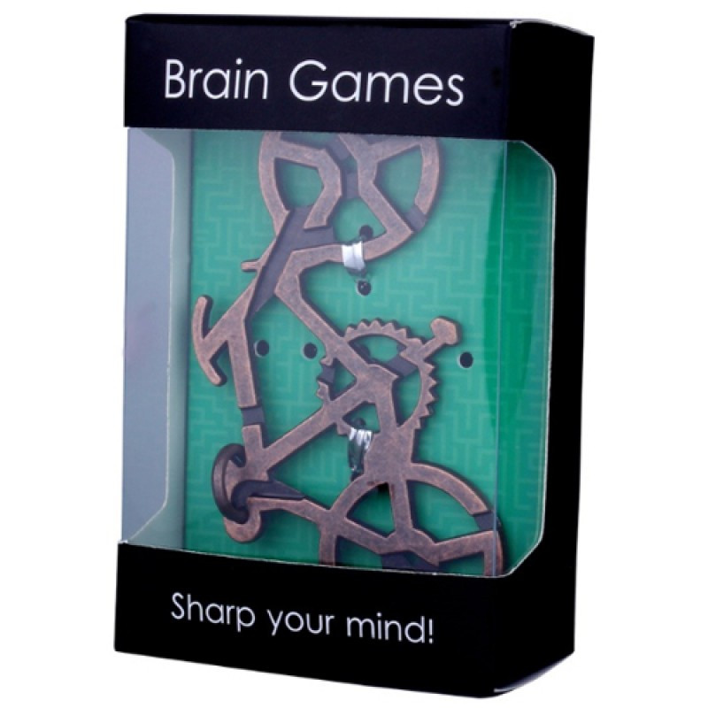 Металлическая головоломка Brain Games Велосипед - фото 1 - id-p170313078
