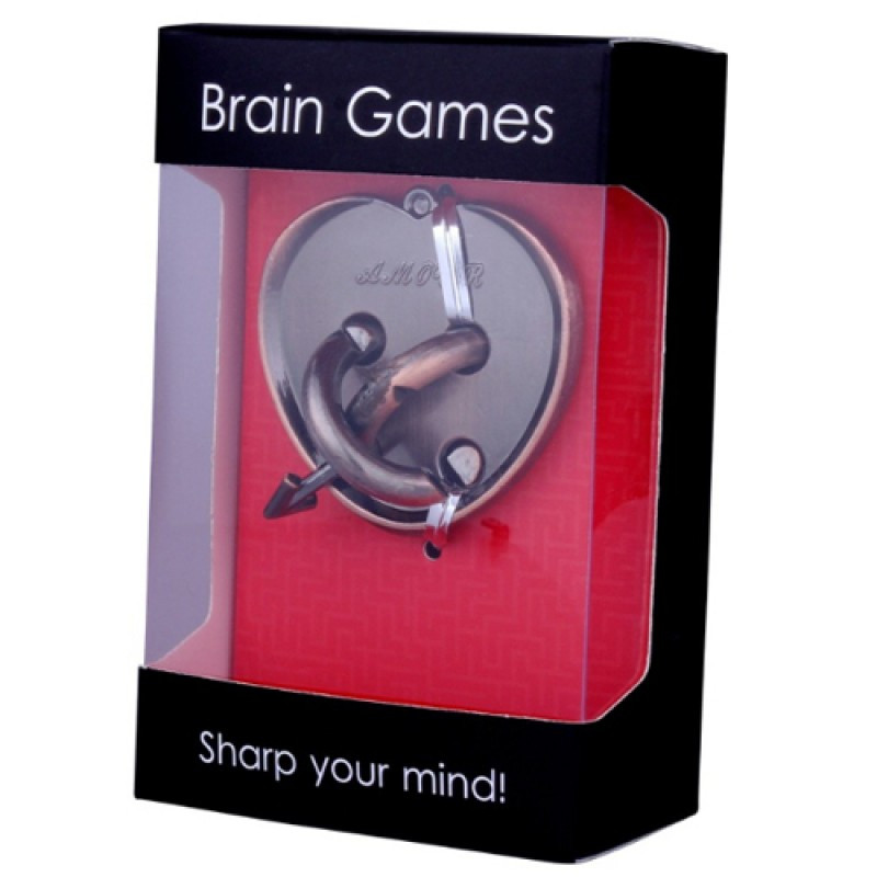 Металлическая головоломка Brain Games Любовь - фото 1 - id-p170313284