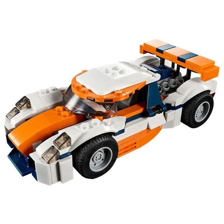 Конструктор LEGO Original CREATOR 3 в 1 Гоночный автомобиль, 31089 (221 дет) - фото 2 - id-p170313501