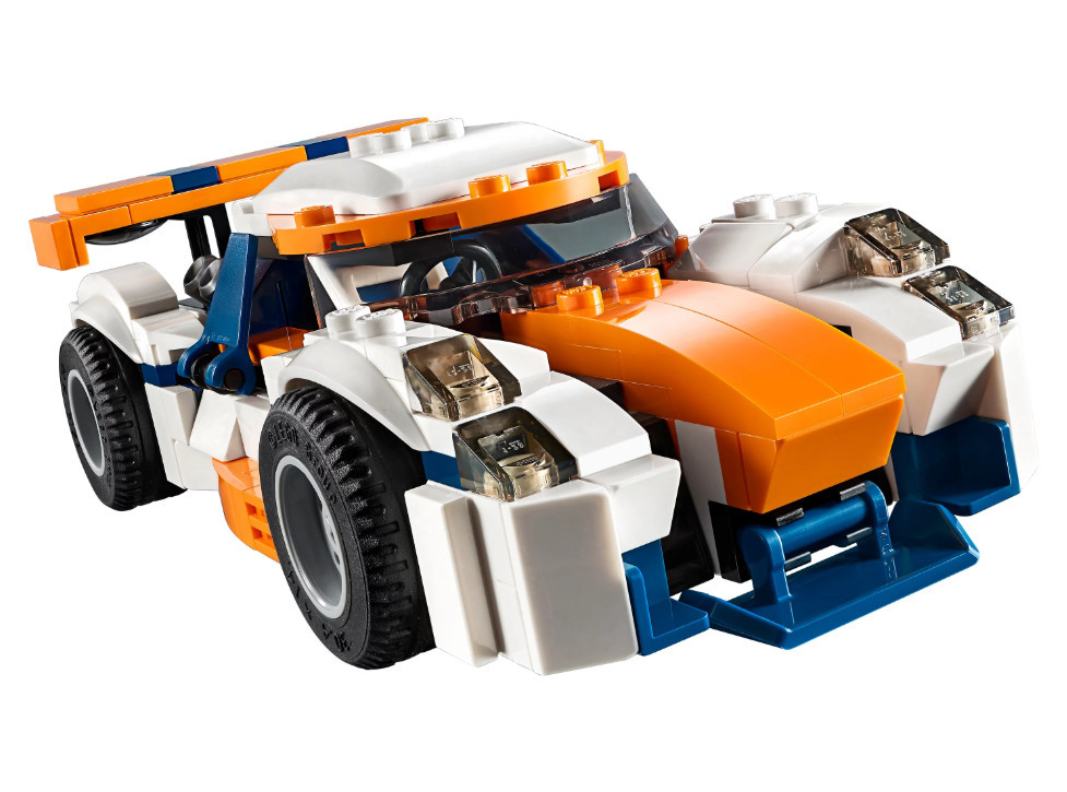 Конструктор LEGO Original CREATOR 3 в 1 Гоночный автомобиль, 31089 (221 дет) - фото 4 - id-p170313501