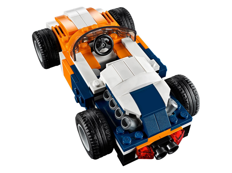 Конструктор LEGO Original CREATOR 3 в 1 Гоночный автомобиль, 31089 (221 дет) - фото 7 - id-p170313501