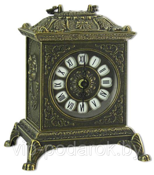 Каминные антикварные часы темные - фото 1 - id-p19011559