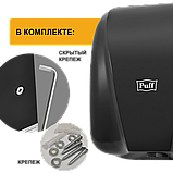 Электросушилка для рук Puff-8885 New (высокоскоростная) черная, фото 2