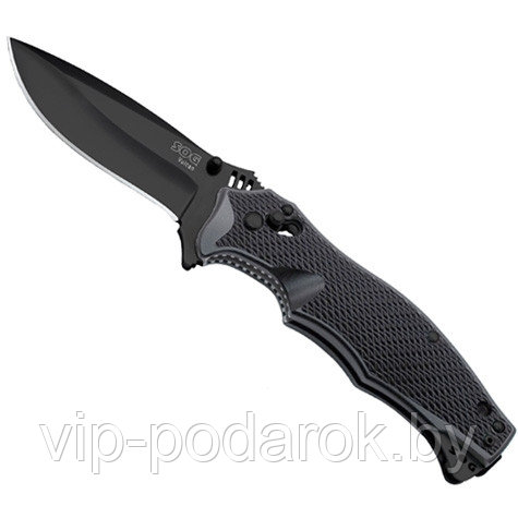 Складной нож SOG VL-11 Vulcan Black TiNi - фото 1 - id-p19011754