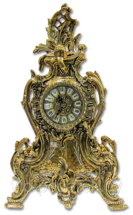 Часы каминные «Ампир» с маятником - фото 1 - id-p19011787