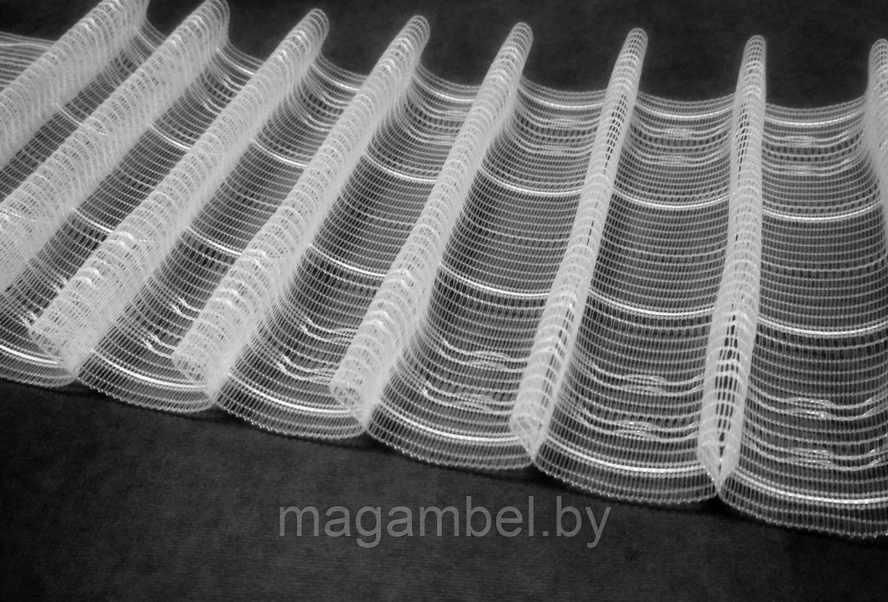 Лента высокая прозрачная для штор и тюли карандаш 15 см (сборка 1:2)