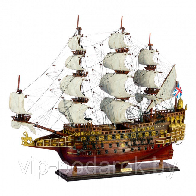 Корабль "Sovereign of the Seas" 90 x 78 x 19 см