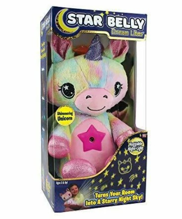Мягкая игрушка ночник-проектор Star Belly - фото 2 - id-p139268566