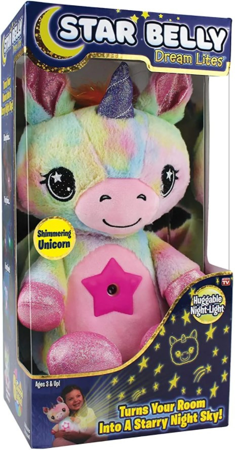 STAR BELLY Мягкая игрушка - ночник - проектор