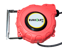 Кабельный барабан модели EURO-LIFT 315J (кабель: 4х1,5мм; 8м; резина)
