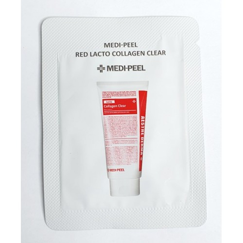 ПРОБНИК Очищающая пенка для умывания с коллагеном Medi-peel Aesthe Derma Lacto Collagen Clear 10 мл