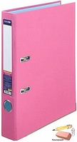 Папка-регистратор Economix Eco, 70 мм., PVC, розовая, фото 1