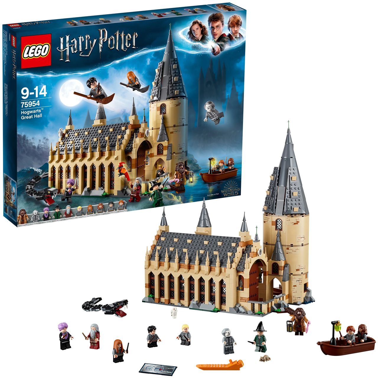 Конструктор LEGO Original Harry Potter 75954 Большой зал Хогвартса - фото 1 - id-p170322188