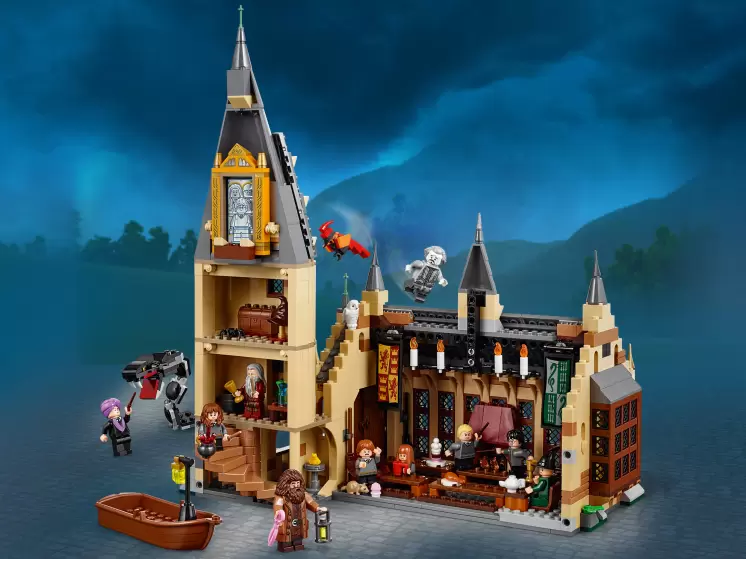 Конструктор LEGO Original Harry Potter 75954 Большой зал Хогвартса - фото 3 - id-p170322188
