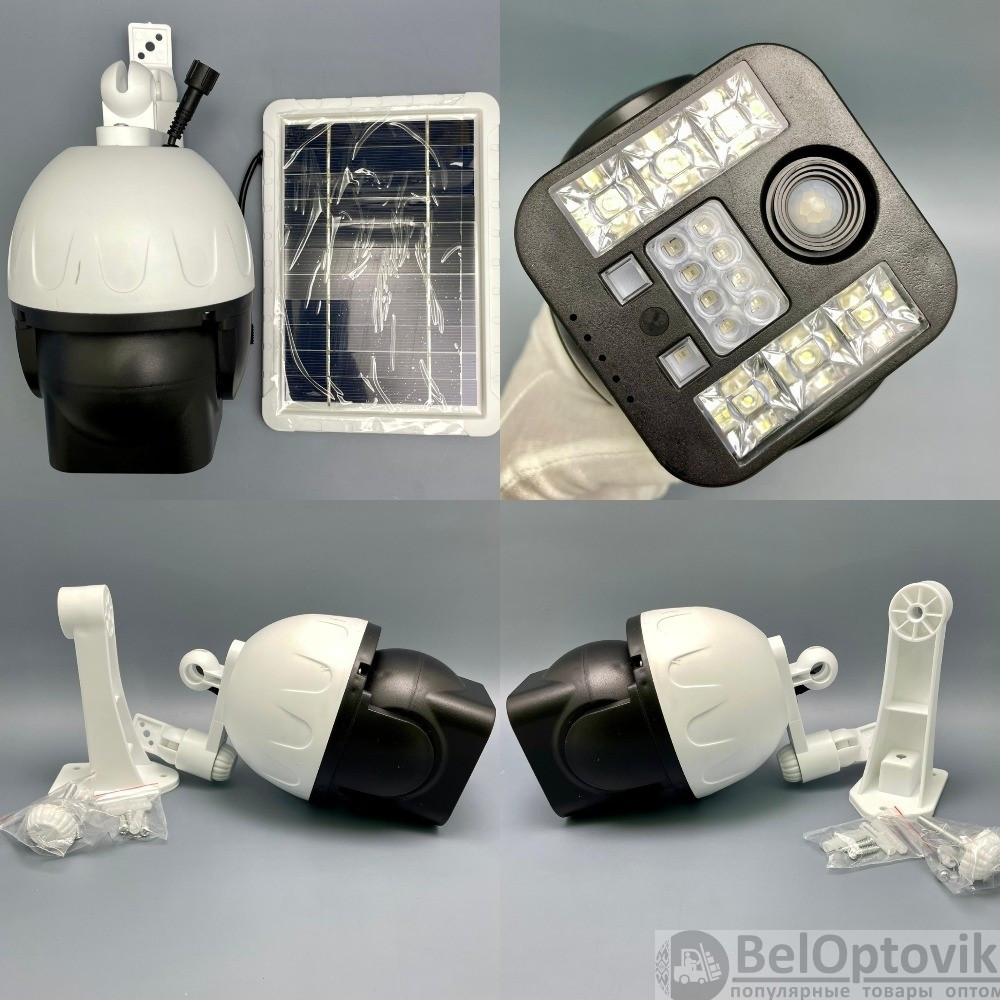 Уличная камера муляж светильник с датчиком движения Solar Simulation Small Wall Lamp 60W - фото 8 - id-p170322339