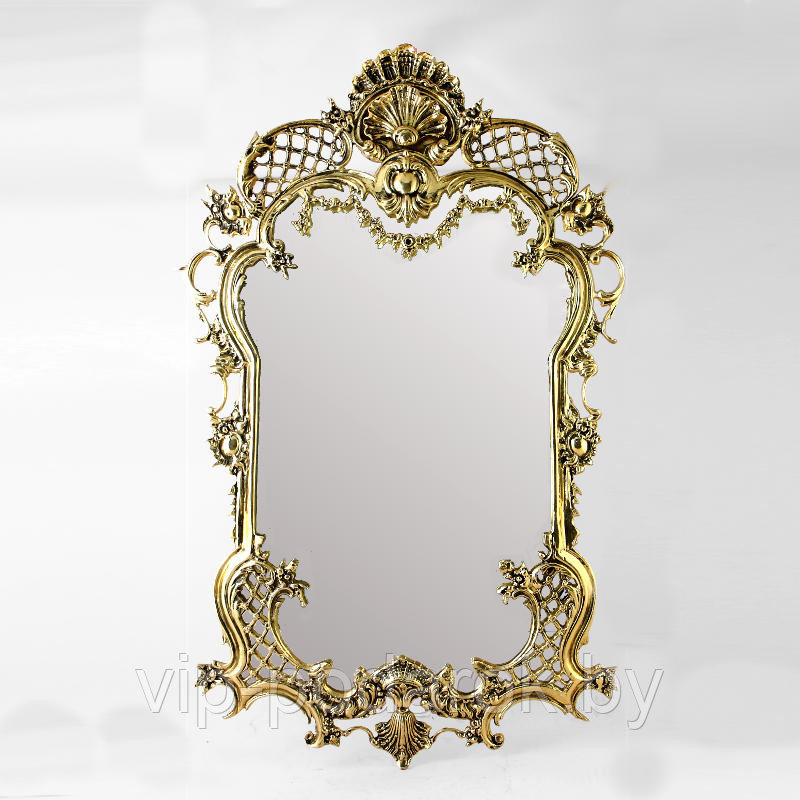 Зеркало в бронзовой багетной раме «Рендада»