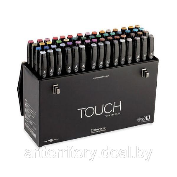 Набор маркеров Touch TWIN 60 цветов (B) - фото 1 - id-p170322792