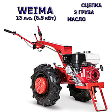 Мотоблок МТЗ Беларус-012WM (двиг.Weima 188F) 13 л.с. (8.5 кВт) с шинами 6L-12