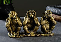 Фигурка-Три обезьяны "Мудрость"
