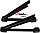 Крепления для лыж Amos Ski Lock 3 black алюминиевые, фото 2